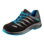 Uvex lage schoen zwart/blauw Uvex 2 trend, S1, EU-schoenmaat: 45