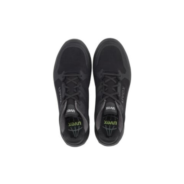 uvex lage veiligheidsschoenen S3 SRC uvex 1 sport uit micro-suède, uvex xenova® kunststof kap, wijdte 11, maat 43