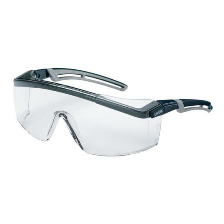uvex Lunettes à branches uvex astrospec 2.0, UV400 supravision plus incolore noir/gris