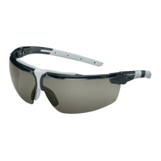 Uvex Lunettes à branches uvex i-3, UV400 gris supravision excellence noir/gris clair