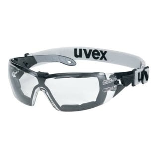 Uvex Lunettes à branches uvex pheos guard, verre transparent, UV400