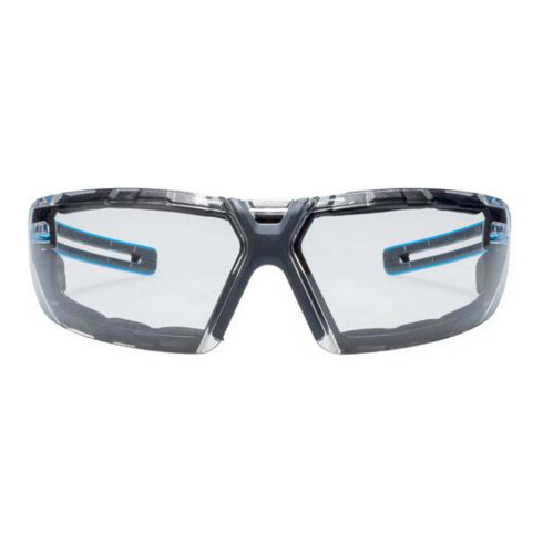 Uvex Lunettes à branches uvex x-fit pro, protection UV400 supravision excellence bleu/anthracite sans monture