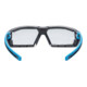 uvex Lunettes à branches uvex x-fit pro, protection UV400 supravision excellence bleu/anthracite sans monture