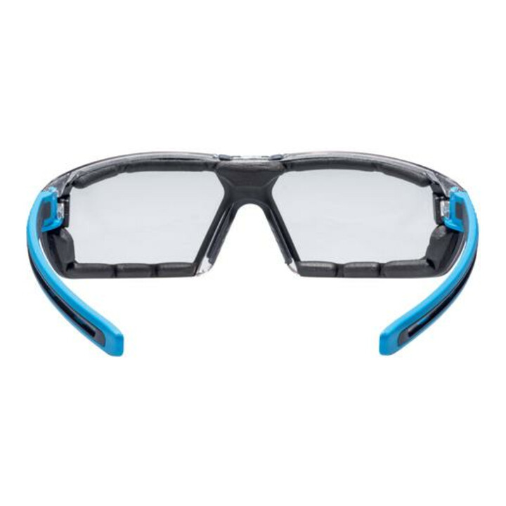 uvex Lunettes à branches uvex x-fit pro, protection UV400 supravision excellence bleu/anthracite sans monture