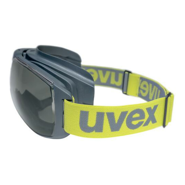 uvex Lunettes de protection intégrales uvex megasonic, teinte grise 23 %, UV400