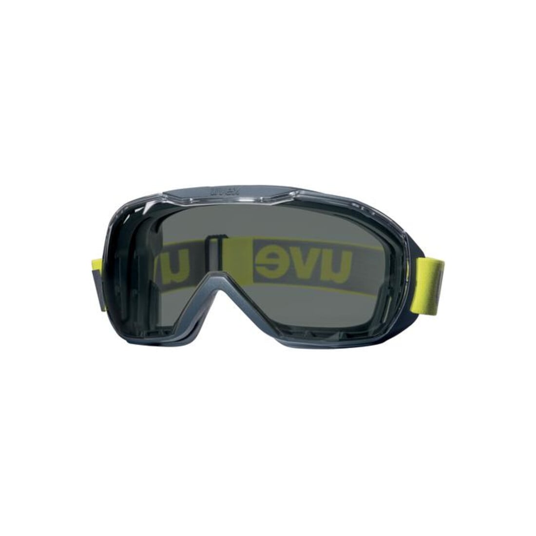 uvex Lunettes de protection intégrales uvex megasonic, teinte grise 23 %, UV400