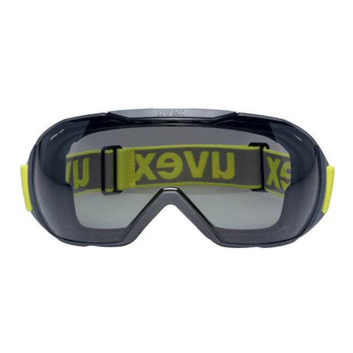 uvex Lunettes de protection intégrales uvex megasonic, teinte grise 23 %, UV400