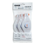 uvex Masque de protection respiratoire jetable (NR)-A FFP2 uvex silv-Air 5210, valve d’expiration 360°-1