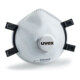 Uvex Masque de protection respiratoire réutilisable (R) 7318 FFP3 uvex silv-Air exxcel emballé individuellement-1