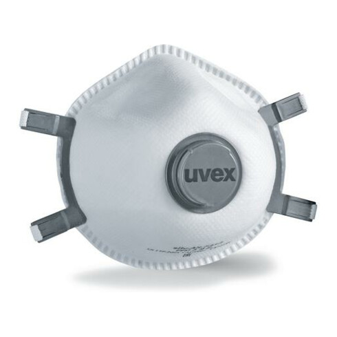 Uvex Mehrweg (R)-Atemschutzmaske 7312 FFP3 uvex silv-Air exxcel