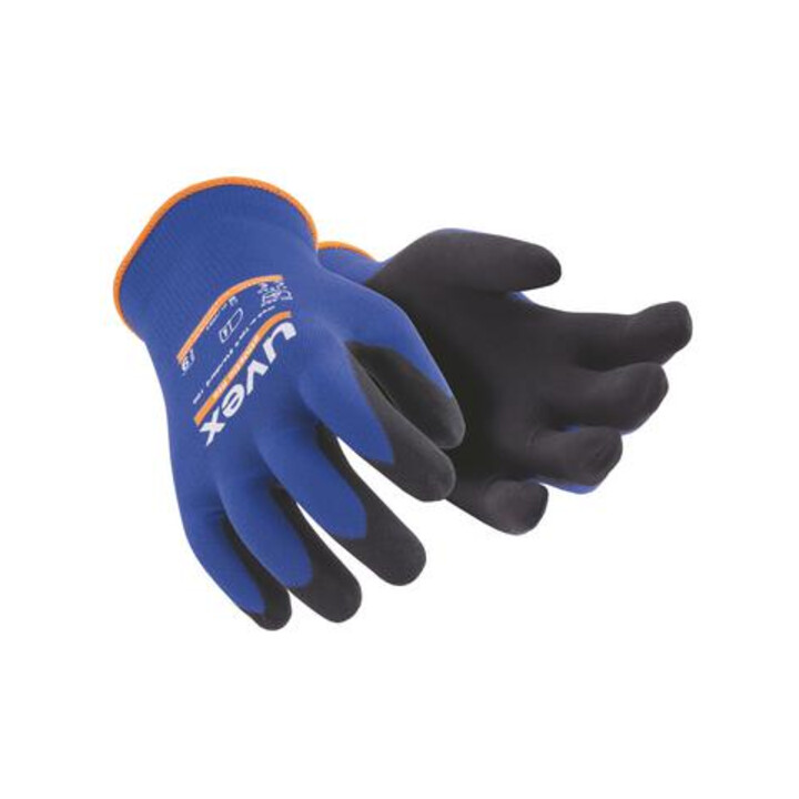 uvex Montagehandschuhe uvex athletic lite, Innenhand und Fingerspitzen mit Micro-NBR-Schaumbeschichtung, Größe 11