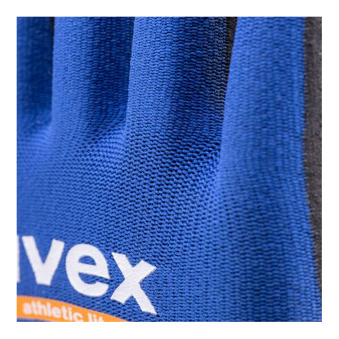 Uvex Montagehandschuhe uvex athletic lite, Innenhand und Fingerspitzen mit Micro-NBR-Schaumbeschichtung