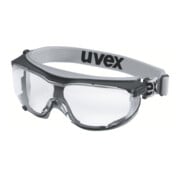 Uvex Occhiali di protezione a tutto campo carbonvision, tonalità lenti: Clear-3