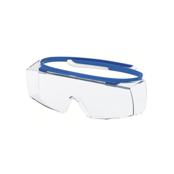 uvex overzetbril voor brildragers uvex super OTG, brillenglas tint: CLEAR