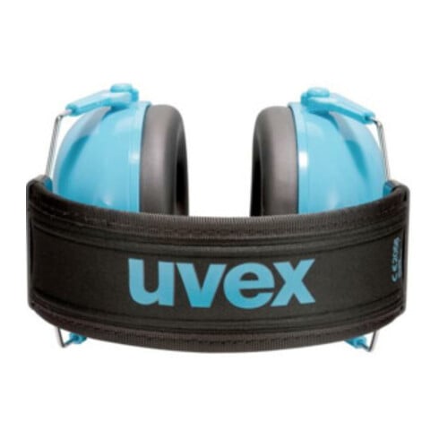 Uvex Protection auditive à coquilles uvex K Junior, bleu, SNR 29 dB, taille S, M