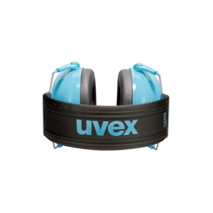 uvex Protection auditive à coquilles uvex K Junior, bleu, SNR 29 dB, taille S, M