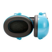 uvex Protection auditive à coquilles uvex K Junior, bleu, SNR 29 dB, taille S, M-5