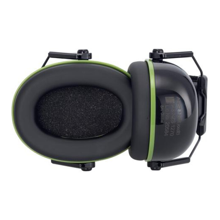 uvex Protection auditive coque K10 noir vert SNR 30 dB T. L M S