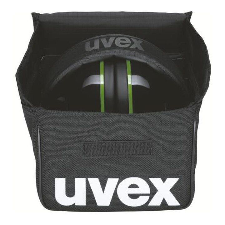 uvex Protection auditive coque K10 noir vert SNR 30 dB T. L M S