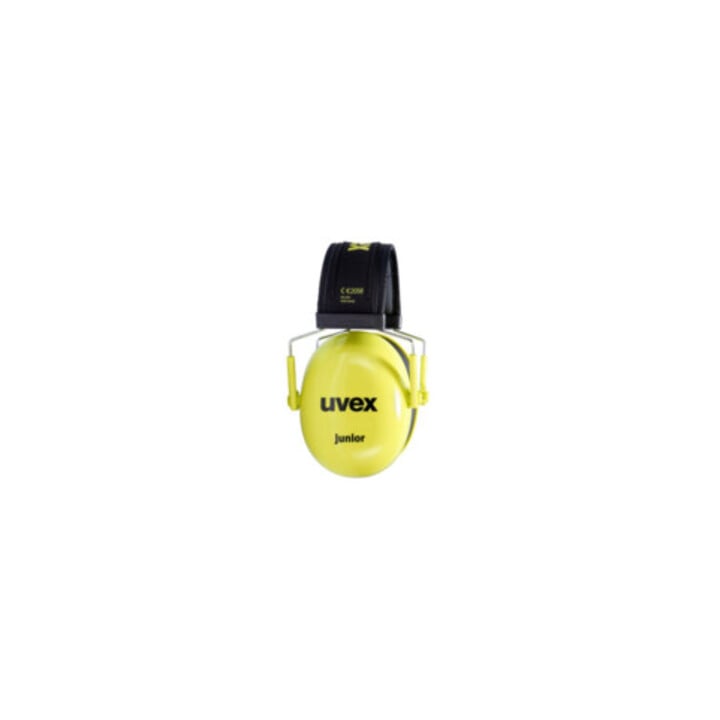 uvex Protection auditive en coquille uvex K Junior, jaune, SNR 29 dB, taille S, M
