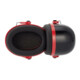 uvex Protection auditive uvex K3, noir, rouge, SNR 33 dB, taille S, M, L