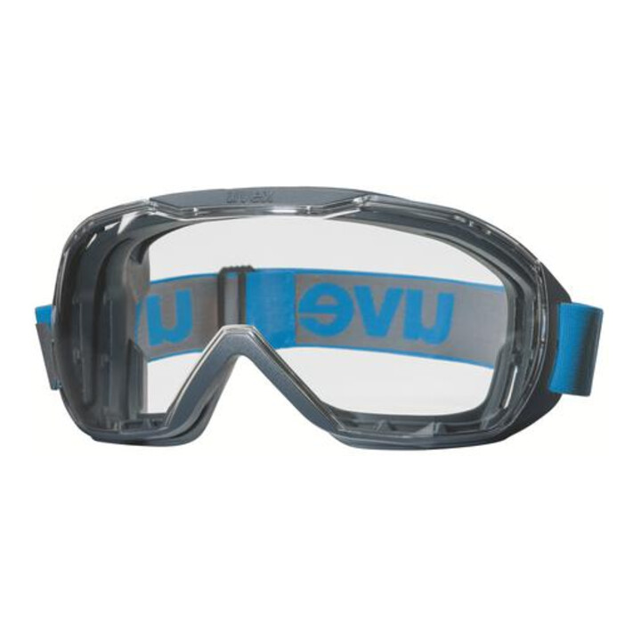 uvex Ruimzicht-veiligheidsbril uvex megasonic, Tint: CLEAR