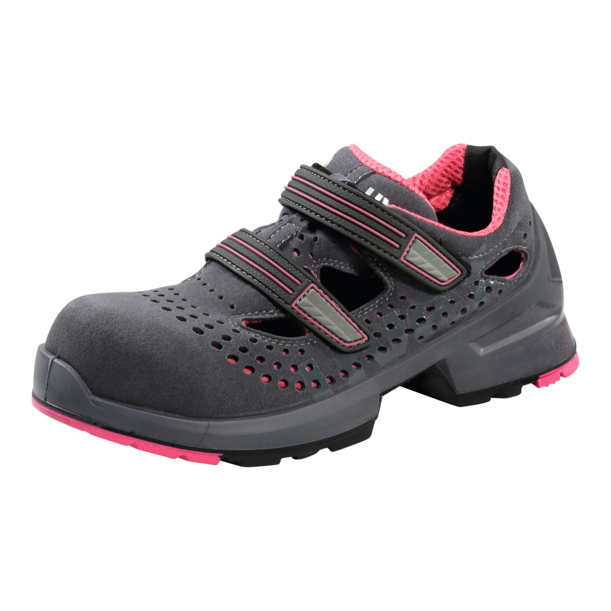 Uvex Sandale grau/pink uvex 1 ladies, S1, EU-Schuhgröße: 39