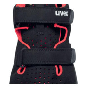 uvex Sandalen 1 G2 S1 schwarz rot Weite 10 Gr. 41-5