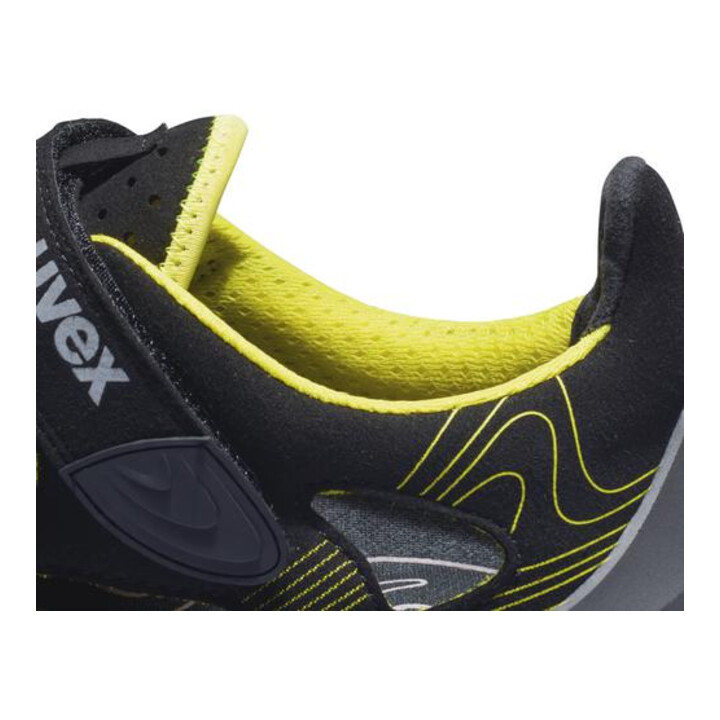 uvex Sandales 1 G2 S1 noir jaune largeur 12 taille 35
