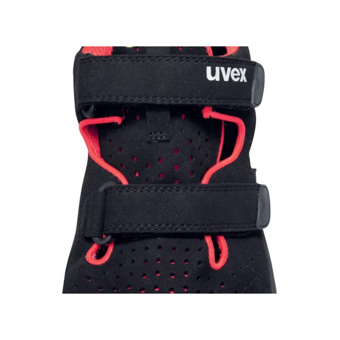 uvex Sandales 1 G2 S1 noires rouges largeur 12 taille 42
