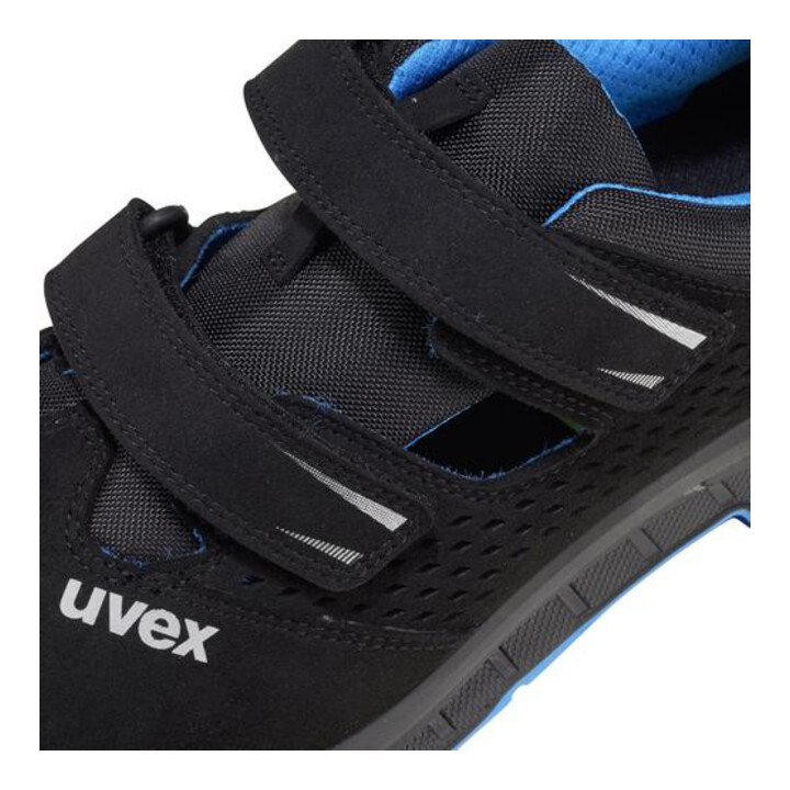 uvex Sandales 2 trend S1 bleu noir largeur 12 taille 40