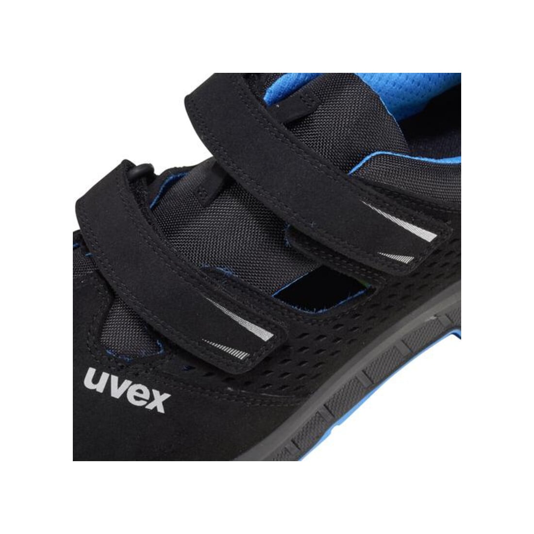 uvex Sandales 2 trend S1 bleu noir largeur 12 taille 40