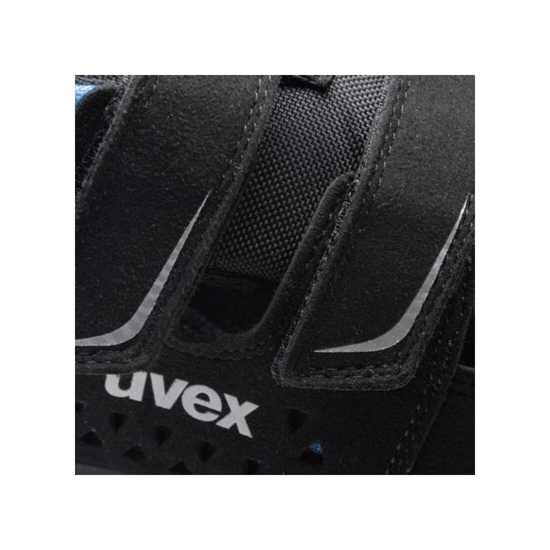uvex Sandales 2 xenova® S1 noir bleu largeur 10 taille 45