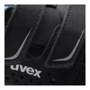uvex Sandales 2 xenova® S1 noir bleu largeur 11 taille 43-5