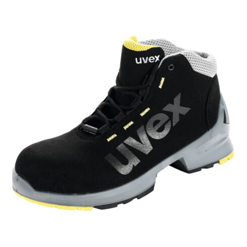 Uvex Sandalo nero/rosso uvex 1x-tended support, S1P, Numero UE: 41