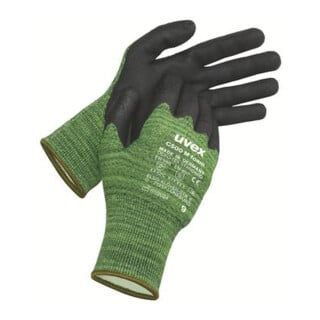 Uvex Schnittschutzhandschuhe uvex bamboo Twinflex, High Performance Elastomer (HPE), SoftGrip-Foam-Beschichtung