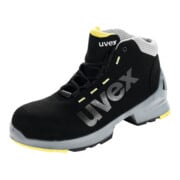 Uvex Schnürstiefel schwarz/gelb uvex 1, S2, EU-Schuhgröße: 42