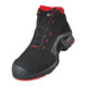uvex Schnürstiefel schwarz/rot uvex 1 x-tended support, S3, EU-Schuhgröße: 41