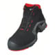 uvex Schnürstiefel schwarz/rot uvex 1 x-tended support, S3, EU-Schuhgröße: 44
