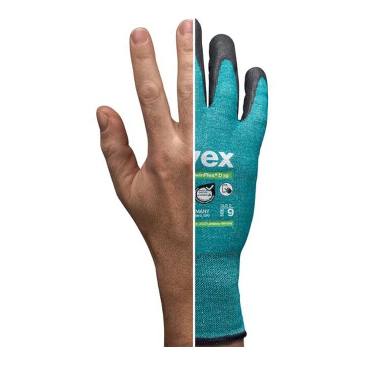 uvex Schutzhandschuh Bamboo TwinFlex® D XG 60090 Gr. 9