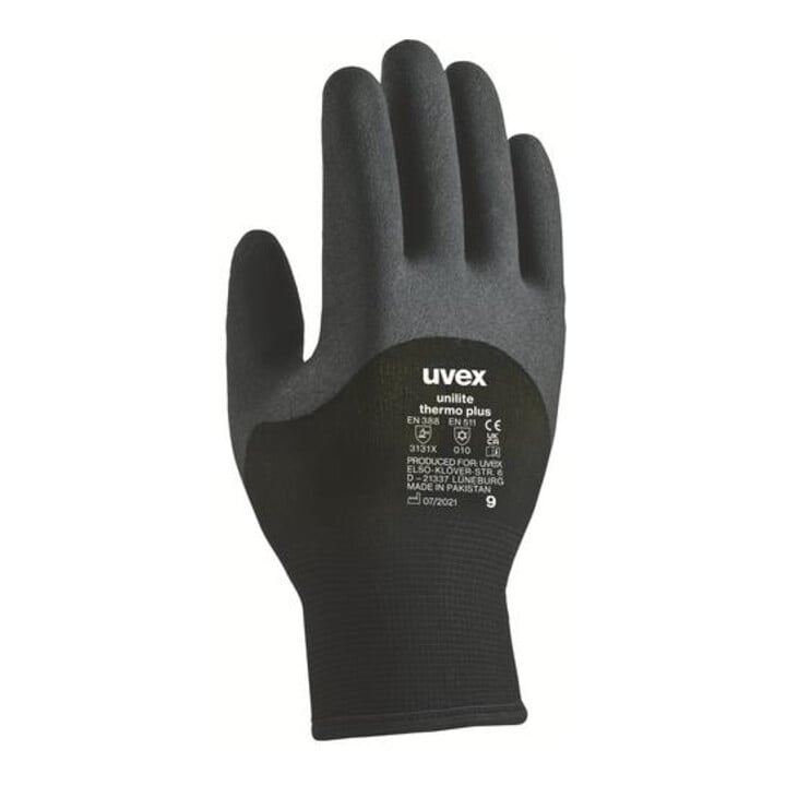uvex Schutzhandschuh unilite thermo plus 60592 Gr. 8