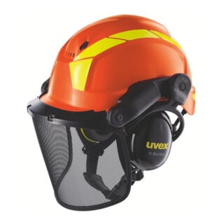 uvex Schutzhelm pheos 9774237 orange mit Lüftungen