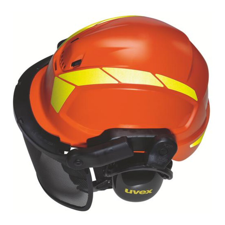 uvex Schutzhelm pheos 9774237 orange mit Lüftungen