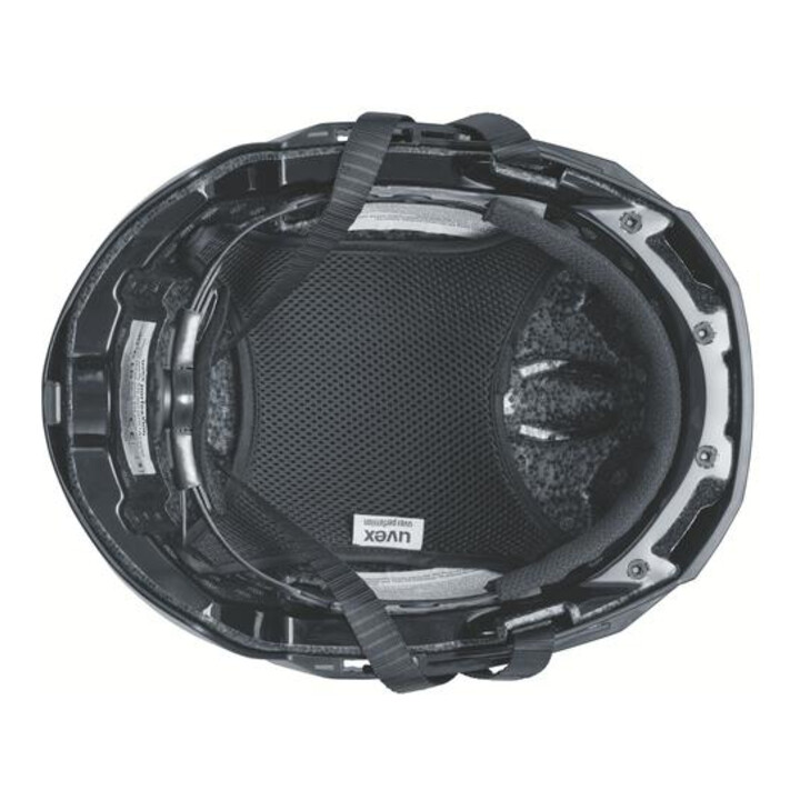 uvex Schutzhelm uvex perfexxion, Größe M, Farbe: BLACK