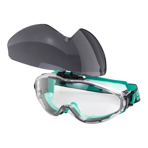 Uvex Schweißer-Vollsicht-Schutzbrille uvex ultrasonic flip-up, Schutzstufe: 5