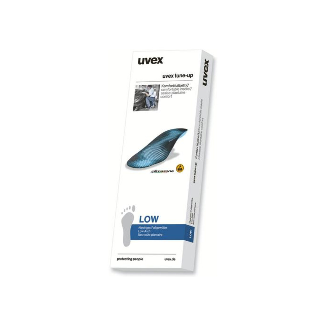 uvex Semelle intérieure 95287 noir bleu largeur 11