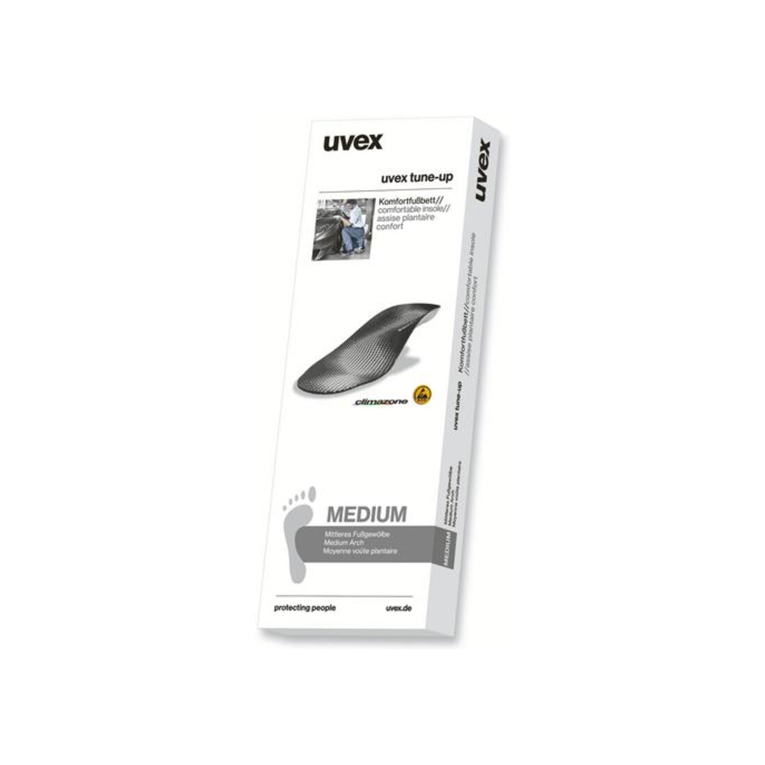 uvex Semelle intérieure 95288 noir gris largeur 11 taille 42