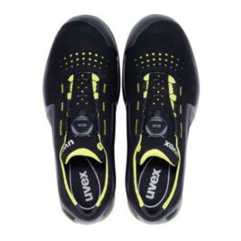 Uvex Sicherheitshalbschuhe 65682 S1P SRC uvex 1 x-tended support, Weite 11, Größe 52 PUR-Sohle