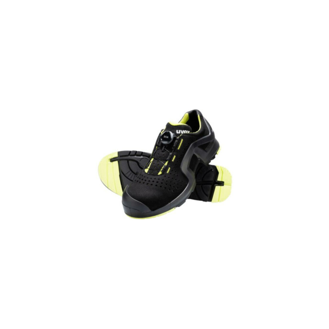 Uvex Sicherheitshalbschuhe 65682 S1P SRC uvex 1 x-tended support, Weite 11, Größe 52 PUR-Sohle