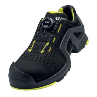uvex Sicherheitshalbschuhe 65682 S1P SRC uvex 1 x-tended support, Weite 11, Größe 44 PUR-Sohle